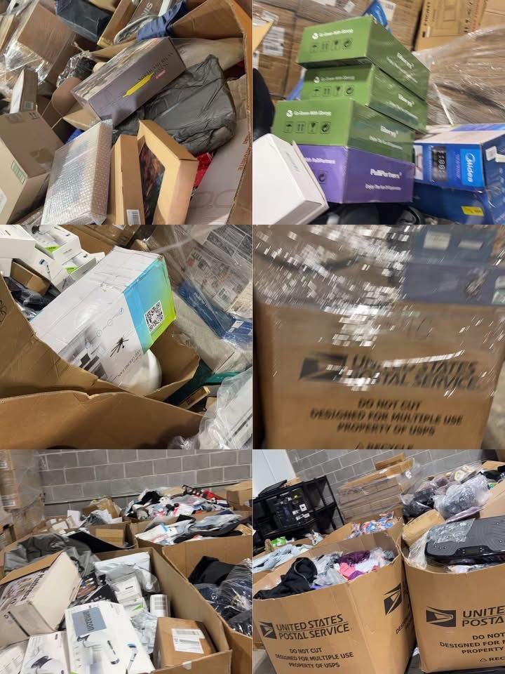 mixed retail liquidation pallets