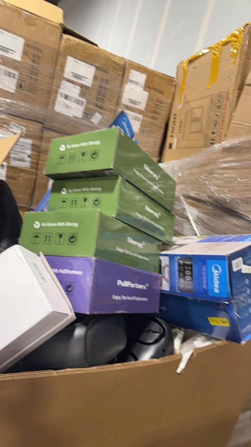 mixed retail liquidation pallets