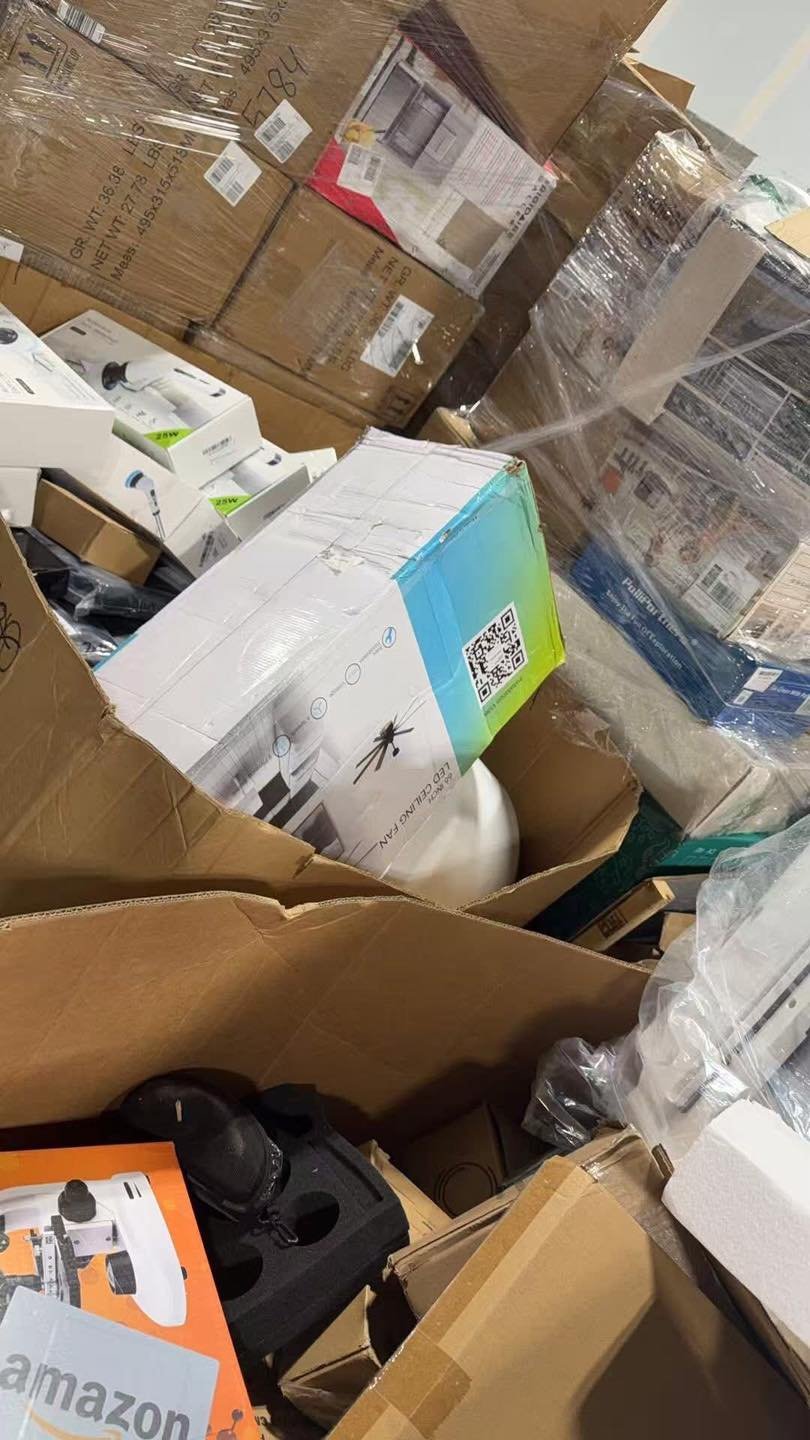 mixed retail liquidation pallets