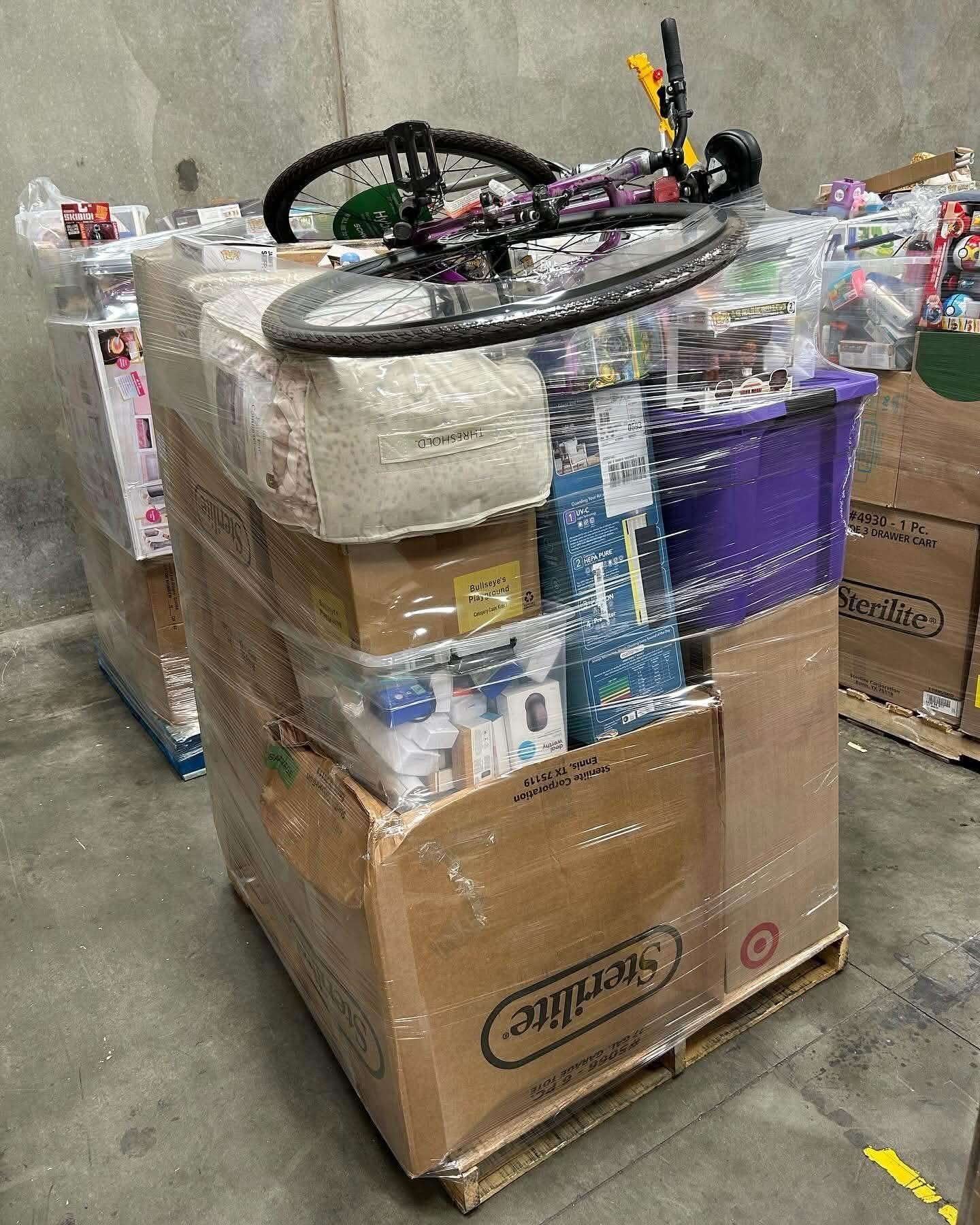 TJ Maxx Mixed Merchandise Pallets