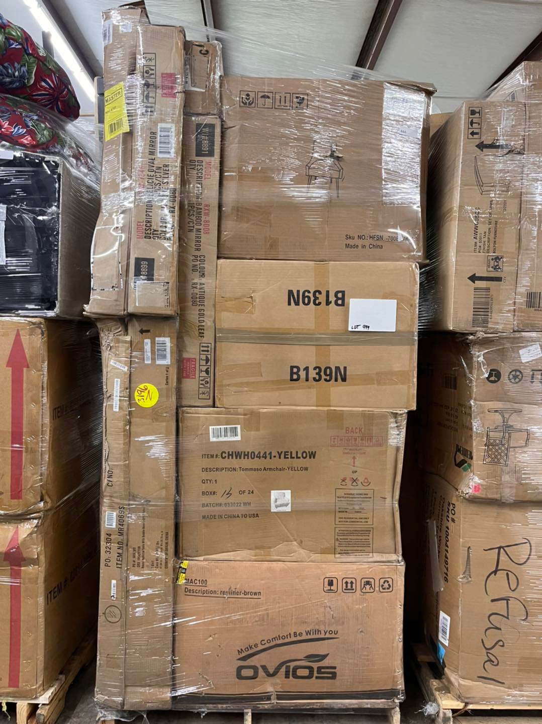 walmart return pallet sales