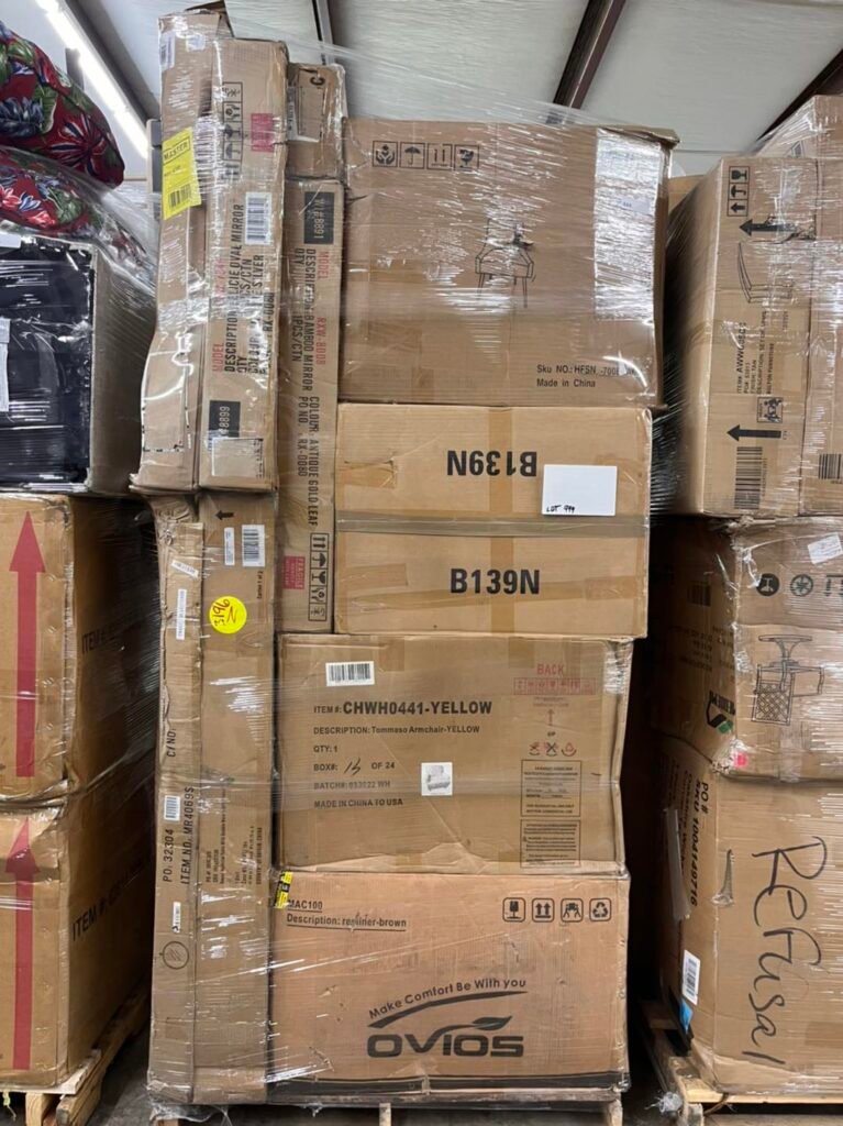 Amazon bulk pallets