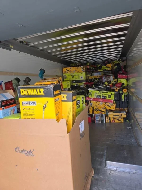 Home Depot Pallets of Tools for Sale - Prime Source Wholesale Pallets
