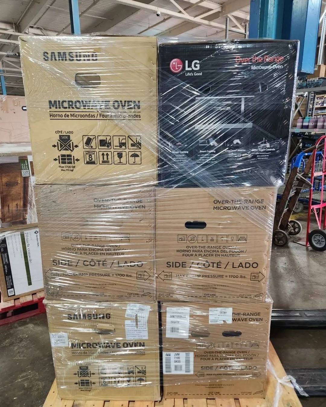 Microwave Pallets