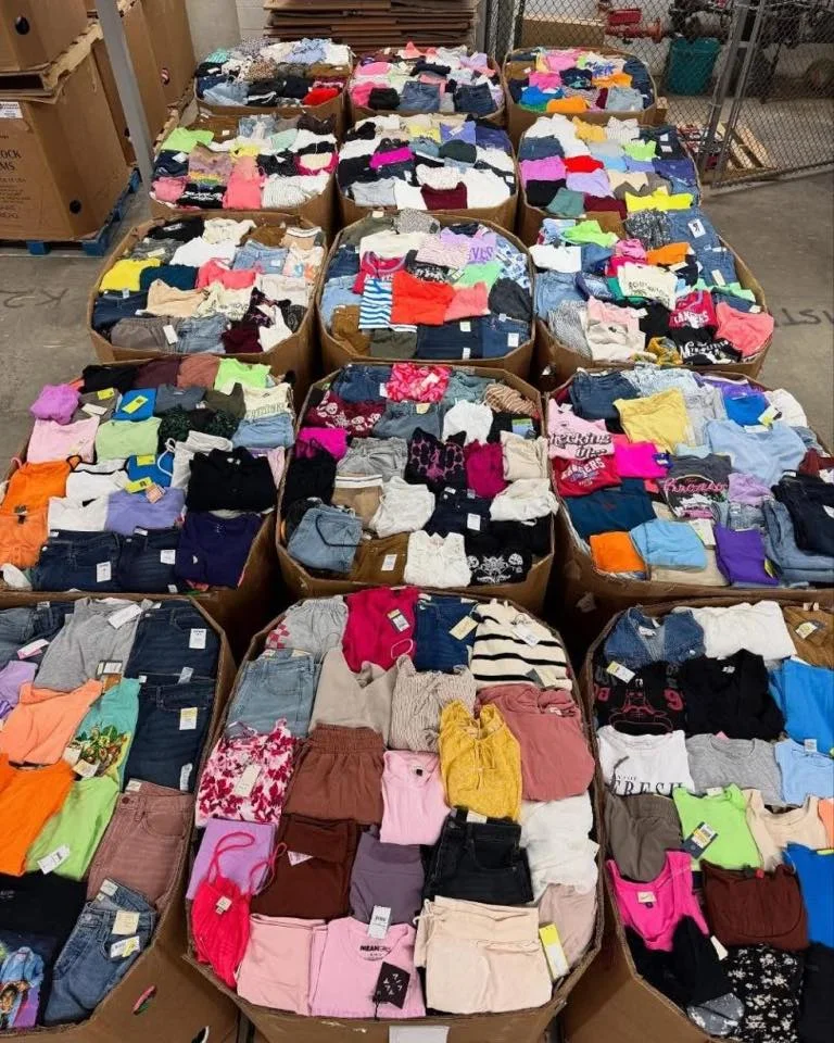 baby clothing pallets for resale