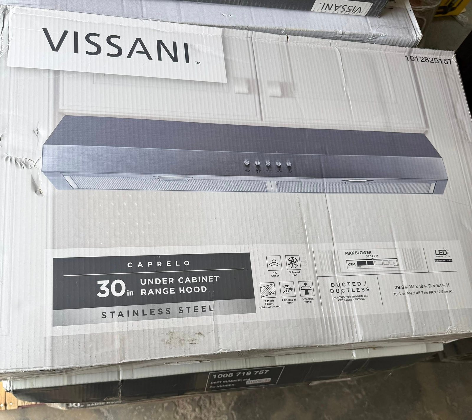 Range Hood Pallets