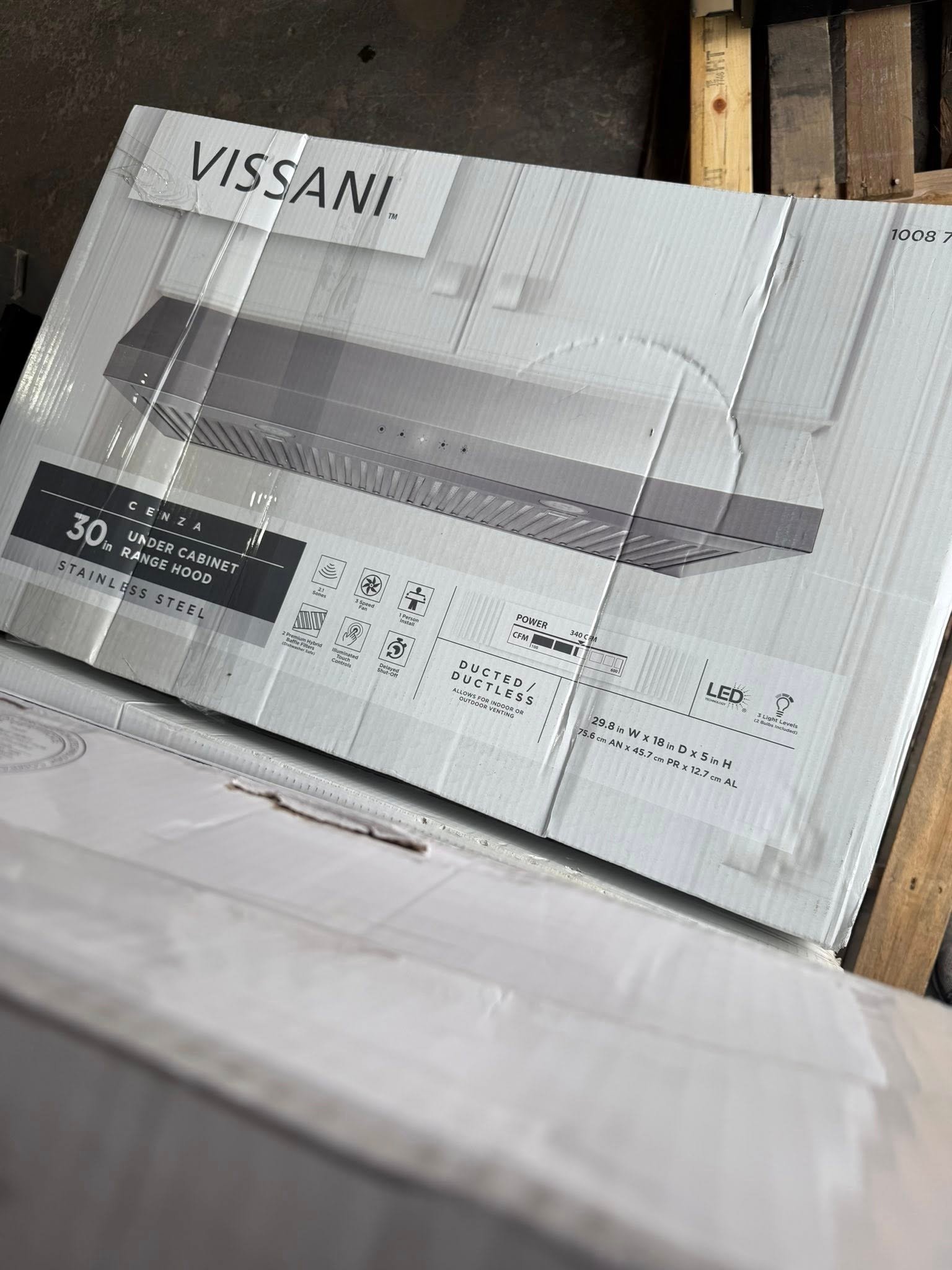 Range Hood Pallets
