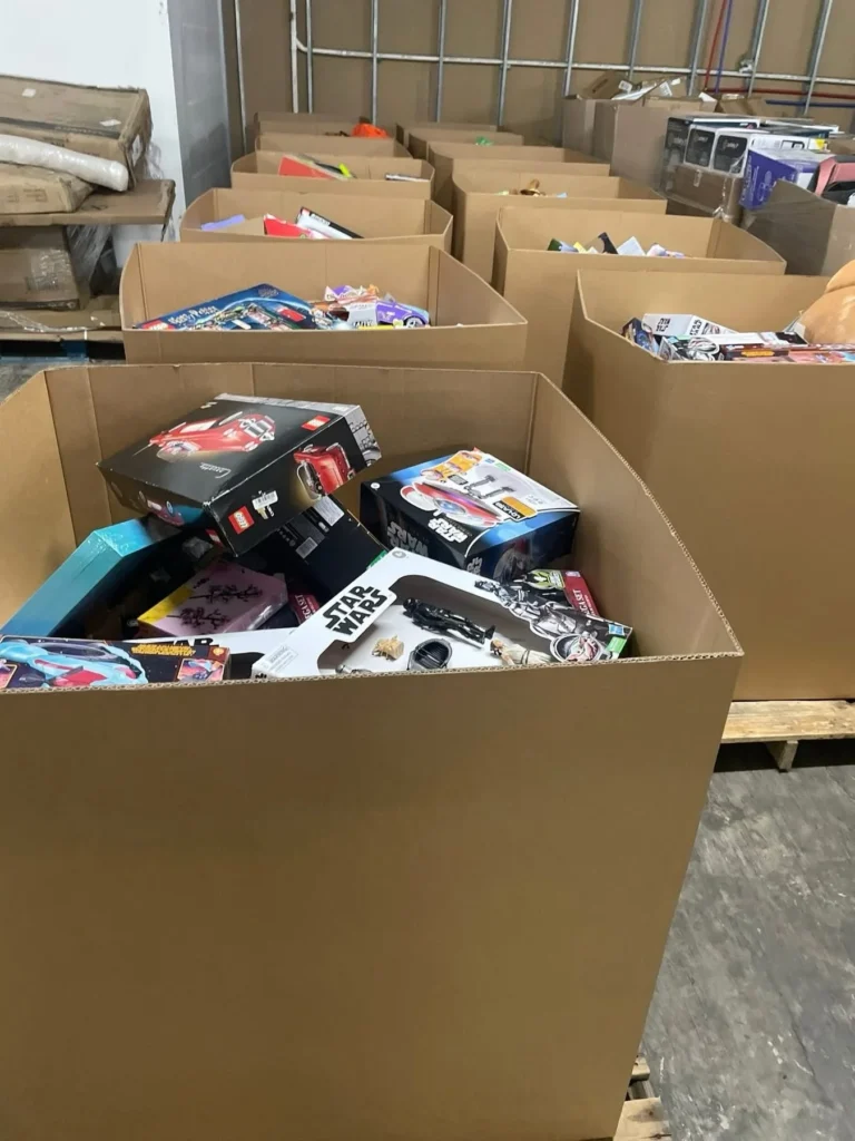 What Comes Inside Lego Return Pallets
